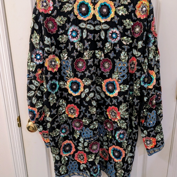 ASOS floral sequin dress jacket - Picture 4 of 5